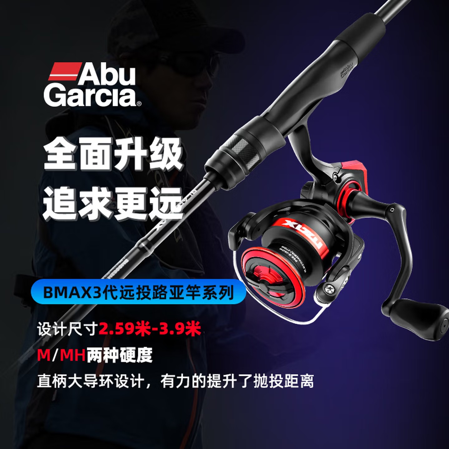 Abu Garcia Reel Max - Kołowrotek spinningowy Abu Garcia Black Max