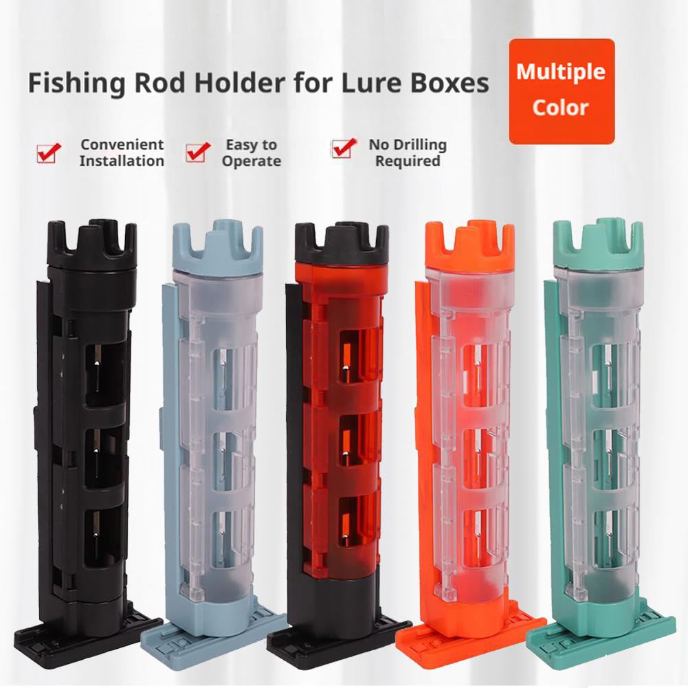 Fishing Kayak Crate - Uchwyt do wędki, stojak, odłączany, wtyk,